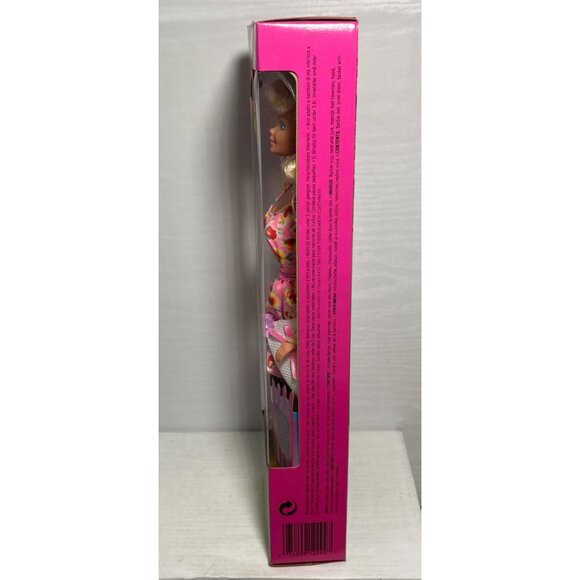 Barbie Style Doll In Floral Dress With Accessories 1994 New in Box 12292 - Picture 6 of 9